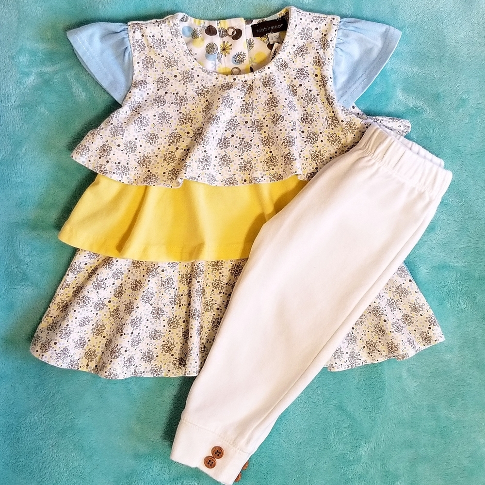 Girls Rabbit Moon outfit